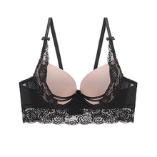 Load image into Gallery viewer, Women Sexy Lace Underwear Push Up Bras Plus Size B C Cup Brassiere Female Bralette Sutian Feminino Ropa Mujer
