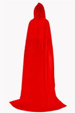 Load image into Gallery viewer, Halloween Cloak Death Inverness Wizard Witch Prince Princess Ball Gold Velvet Cloak Robe
