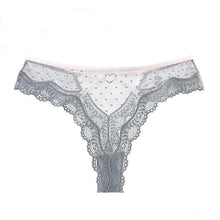Load image into Gallery viewer, New Female Seamless G-string Underwear Lingerie Women Sexy Lace Panties Transparent Low-waist Underpant Hollow Out Thong
