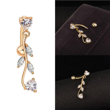 Load image into Gallery viewer, Charming Pendant Belly Piercing Ring Titanium Dangle Belly Button Rings Navel Piercing Jewelry
