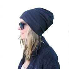 Load image into Gallery viewer, Girl's Cap Autumn and Winter Sleeve Cap Sports Street Style Hip Hop Casual Loose Men's and Women's Knitted Cotton Hat
