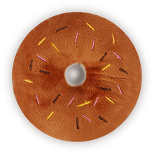 Load image into Gallery viewer, Classic Sounding Plush Donut Dog Toy Pet Toy Sounding Dog Toy
