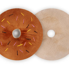 Load image into Gallery viewer, Classic Sounding Plush Donut Dog Toy Pet Toy Sounding Dog Toy
