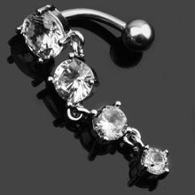 Load image into Gallery viewer, New Belly Ring Creative Inverted Navel Stud Piercing Jewelry
