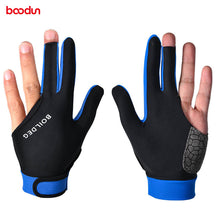Load image into Gallery viewer, 1044 Table Tennis Gloves High Elastic Wear-Resistant Lycra Dew Three Fingers Billiard Gloves
