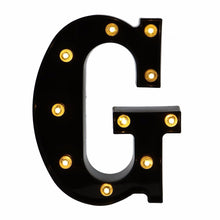Load image into Gallery viewer, 26 Black English Letter Lights Led Symbol Modeling Lights Wedding Small Night Lamp Birthday Proposal Wall Lamp
