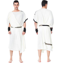 Load image into Gallery viewer, Halloween Costume Female Greek Goddess Cosplay Arab Medieval Ancient Rome Couple's White Dress
