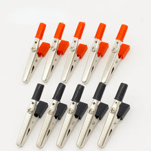 Load image into Gallery viewer, Imc Hot 10 Pieces 50Mm Plastic Handle Test Probe Metal Alligator Clips
