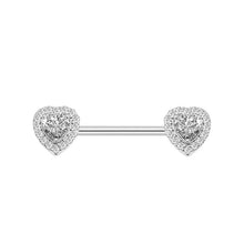 Load image into Gallery viewer, Zircon Nipple Ring New Stylish Piercing Jewelry Adhesive Nail
