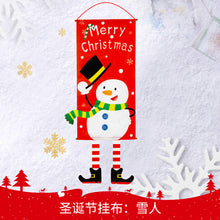 Load image into Gallery viewer, Christmas Decorations Cloth Hanging Legs Creative Flag Window Pendant Wall Atmosphere Decor Hanging Cloth
