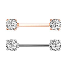Load image into Gallery viewer, Zircon Nipple Ring New Stylish Piercing Jewelry Adhesive Nail
