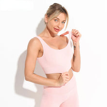 Load image into Gallery viewer, Yoga Set Women Gym Clothing Female High Waist Yoga Pants Tracksuit Women Fitness Clothing

