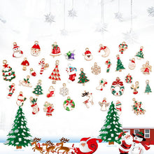 Load image into Gallery viewer, Alloy Christmas Pendant DIY Ornament Accessories Jewelry Pendant Christmas Tree Christmas Decoration
