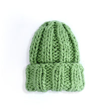 Load image into Gallery viewer, Knitted Hat Women 'S Winter Solid Color Simple Thick Woolen Cap Foreign Trade Warm Ear Protection Hat
