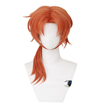 Load image into Gallery viewer, Ensemble Stars Leo Yue Yong Lei Ou Long Ponytail Mid-Length Cosplay Wig
