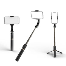Load image into Gallery viewer, Extendable Wireless BT Selfie Stick Handheld Gimbal Stabilizer Tripod with Detachable Remote Contro
