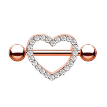 Load image into Gallery viewer, Zircon Nipple Ring New Stylish Piercing Jewelry Adhesive Nail
