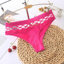 Load image into Gallery viewer, New Seamless Panties Hollow Out Sexy Women Underwear Sports High Waist Cotton Panties Sex G-string Fit Sexy Female Underpants
