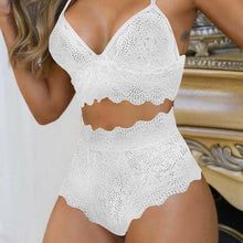 Load image into Gallery viewer, Women's Lace Lingerie Nightwear Underwear Knickers Babydoll Sleepwear Bra Set
