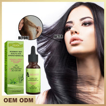 Load image into Gallery viewer, Mint Hair Nutrient Solution Strengthen Hair Growth Liquid Scalp Massage Care

