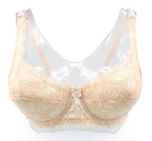 Load image into Gallery viewer, Womens Sexy Push Up Deep V Ultrathin Underwire Padded Cotton Lace Brassiere Bra
