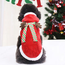 Load image into Gallery viewer, Home Electronic Dog Christmas Clothes Sweater Dog Hoodies Clothing Jacket Coat Santa Costume
