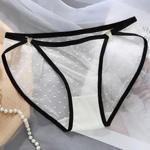 Load image into Gallery viewer, Women Panties Sexy Mesh Dots Underwear Knickers Female Seamless Briefs Lingerie Transparent Underpants KL130
