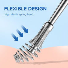 Load image into Gallery viewer, Llano Indirect Gold Eyebrow Tweezer Hairs Puller Spiral &amp; Massage Ear Pick 360° Spiral Ear Wax Remover 3Pcs
