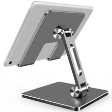 Load image into Gallery viewer, Metal Phone Stand Tablet Stand Adjustable Tabletop Tablet Stand Universal Table Phone Stand
