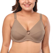 Load image into Gallery viewer, Sexy Women's Bra Unlined D Cup Lingerie Underwire Bras Plus Size Brassiere 36D-46DD
