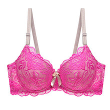 Load image into Gallery viewer, Plus Size Lace Bras for Women Bralette Underwear Sexy Lingerie Push Up Adjustable Brassiere
