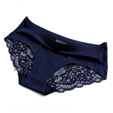 Load image into Gallery viewer, Sexy Lace Underpants Non-Trace Underwear Thin And Light Breathable Silk Briefs Exquisite Panties
