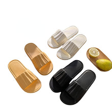 Load image into Gallery viewer, Slippers Soft Home Bathroom Durable Simple Style Wrinkle Sandals for Women
