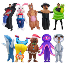 Load image into Gallery viewer, A Variety Of Inflatable Costumes Halloween Bar Christmas Wacky Show Clothes For Adults And Children
