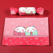 Load image into Gallery viewer, AQ Cartoon Pink Cute Rabbit Nougat Wrapping Paper Baby Birthday Wedding Party Twisting Wax Paper Oil Paper Sugar Candy Wrapper
