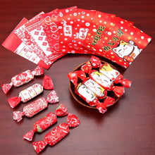 Load image into Gallery viewer, AQ Cartoon Pink Cute Rabbit Nougat Wrapping Paper Baby Birthday Wedding Party Twisting Wax Paper Oil Paper Sugar Candy Wrapper
