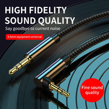 Load image into Gallery viewer, AUX Cable Jack 3.5mm Cable 3.5 mm Jack Speaker Cable for JBL Headphones Car Xiaomi redmi 5 plus Oneplus 5t AUX Cord
