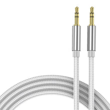 Load image into Gallery viewer, AUX Cable Jack 3.5mm Audio Cable 3.5mm Jack Speaker Cable for Samsung Xiaomi Redmi JBL Headphones Car AUX Cord Headphone Cable
