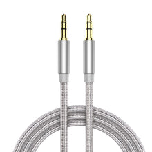 Load image into Gallery viewer, AUX Cable Jack 3.5mm Audio Cable 3.5mm Jack Speaker Cable for Samsung Xiaomi Redmi JBL Headphones Car AUX Cord Headphone Cable
