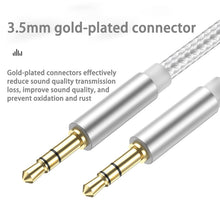 Load image into Gallery viewer, AUX Cable Jack 3.5mm Audio Cable 3.5mm Jack Speaker Cable for Samsung Xiaomi Redmi JBL Headphones Car AUX Cord Headphone Cable
