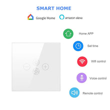 Load image into Gallery viewer, Smart Wifi Fan Light Switch,EU/US Ceiling Fan Lamp Switch Tuya Remote Various Speed Control Work with Alexa Google Home
