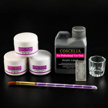 Load image into Gallery viewer, Acrylic Powder Set of Milling Cutters Nail Extension Set All For Manicure Gel Polish Set Nail Art Decorations Tools Nail Kit

