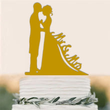 Load image into Gallery viewer, Acrylic Baking Decoration Happy Birthday Cake Topper  Wedding &amp; Engagement  Bride &amp; Groom  Boy &amp; Girl   Party  Anniversary

