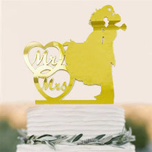 Load image into Gallery viewer, Acrylic Baking Decoration Happy Birthday Cake Topper  Wedding &amp; Engagement  Bride &amp; Groom  Boy &amp; Girl   Party  Anniversary
