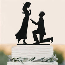 Load image into Gallery viewer, Acrylic Baking Decoration Happy Birthday Cake Topper  Wedding &amp; Engagement  Bride &amp; Groom  Boy &amp; Girl   Party  Anniversary
