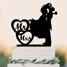 Load image into Gallery viewer, Acrylic Baking Decoration Happy Birthday Cake Topper  Wedding &amp; Engagement  Bride &amp; Groom  Boy &amp; Girl   Party  Anniversary
