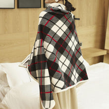 Load image into Gallery viewer, Adjustable Timing USB Electric Heated Blanket Warm Shawl Flannel Throw Blanket 140x80cm Winter Warm Home Heating Blanket
