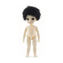 Load image into Gallery viewer, Adollya 16cm BJD Doll Nude Body Ball Jointed Swivel Doll 3D Eyes 13 Moveable Joints Body Make-up Princess 1/12 BJD Dolls
