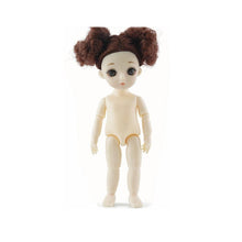 Load image into Gallery viewer, Adollya 16cm BJD Doll Nude Body Ball Jointed Swivel Doll 3D Eyes 13 Moveable Joints Body Make-up Princess 1/12 BJD Dolls
