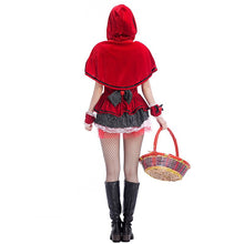 Load image into Gallery viewer, Adult Fairy Tale Little Red Riding Hood Costume Fancy Adult Hallowen Dressing Up Fantasia Feminina Christmas Costumes
